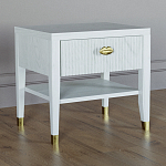 Прикроватная тумбочка с ящиком Elsa Dreams White варинант исполнения - 1 | Loft Concept в Рязани