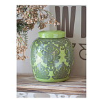 Банка с крышкой Porcelain Malachite Jar варинант исполнения - 3 | Loft Concept в Рязани