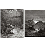 Книга Fantastic Gustave Dore варинант исполнения - 13 | Loft Concept в Рязани