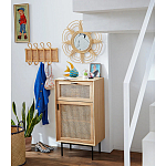 Настенная вешалка из ротанга Wila Wall Hanger M варинант исполнения - 5 | Loft Concept в Рязани