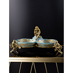 Блюдо двойное из фарфора Crogy варинант исполнения - 10 | Loft Concept в Рязани