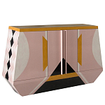 Дизайнерский комод с геометрическим рисунком Arredi варинант исполнения - 1 | Loft Concept в Рязани