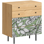 Комод с принтом на ящиках Elise Chest of Drawers варинант исполнения - 3 | Loft Concept в Рязани