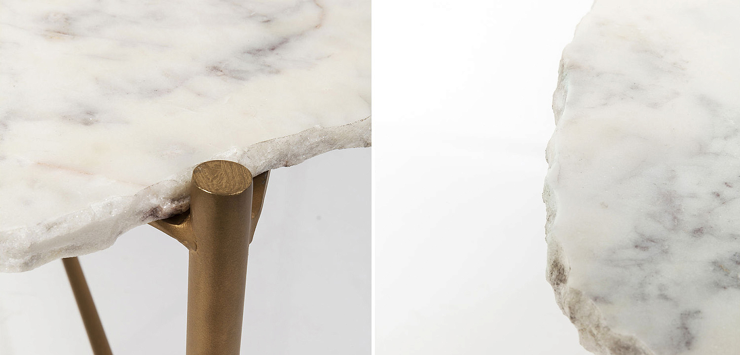 Кофейный стол White Stone - Loft-Concept в Рязани