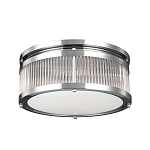 Потолочный светильник с цилиндрическим плафоном из рифленого прозрачного стекла Feiss варинант исполнения - 5 | Loft Concept в Рязани