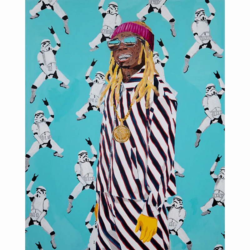 Картина Weezy May the Force Be With You Мульти в Рязани | Loft Concept 