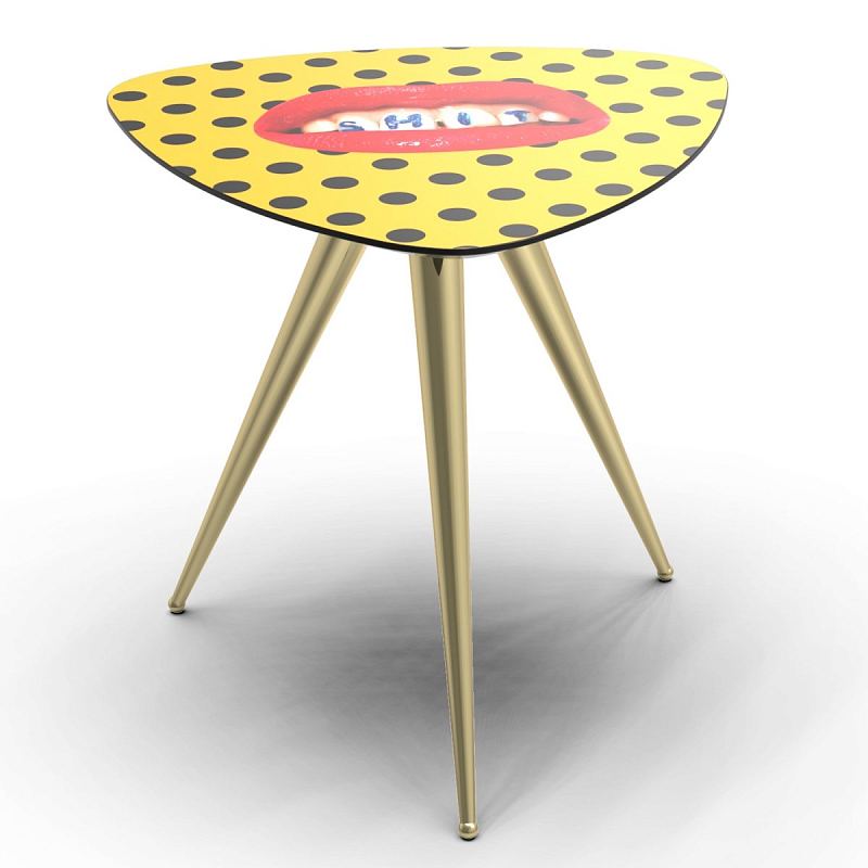 Журнальный стол Seletti Side Table Shit Желтый Латунь Журнальный стол Seletti Side Table Shit Желтый Латунь в Рязани | Loft Concept