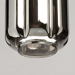 Люстра с 5-ю плафонами серого цвета Smoked Prism варинант исполнения - 5 | Loft Concept в Рязани