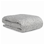 Постельное белье серого цвета с рисунком 200х220 см Blossom Essence варинант исполнения - 1 | Loft Concept в Рязани