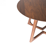 Обеденный стол круглый с изогнутыми ножками Godenza Round V Table варинант исполнения - 2 | Loft Concept в Рязани