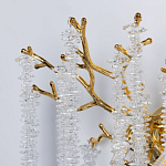 Бра золотого цвета с ветвями и хрустальными подвесками FAIRYTREE Light варинант исполнения - 4 | Loft Concept в Рязани