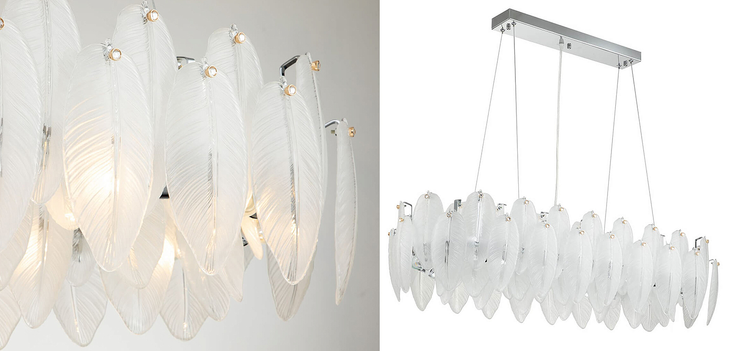 Люстра Bud Petals Chandelier Chrome Line Люстра Bud Petals Chandelier Chrome Line - Loft-Concept в Рязани
