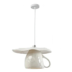 Подвесные светильники в виде белой посуды Flower Reversal варинант исполнения - 10 | Loft Concept в Рязани