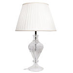 Настольная лампа хрустальная с абажуром Diamond Fragments варинант исполнения - 1 | Loft Concept в Рязани