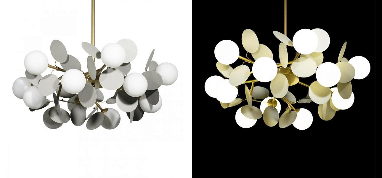 Люстра MATISSE Chandelier Gray 12 ламп Люстра MATISSE Chandelier Gray 12 ламп - Loft-Concept в Рязани