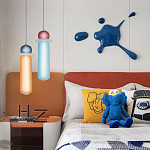 Подвесной светильник с стеклянным плафоном Polly варинант исполнения - 4 | Loft Concept в Рязани