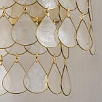 Бра с декором из натуральной морской ракушки Iridescent Light варинант исполнения - 7 | Loft Concept в Рязани