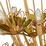 Люстра золотого цвета в форме цветка Hanging Flowers варинант исполнения - 1 | Loft Concept в Рязани