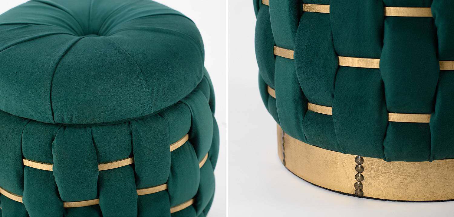 Пуф Verde Green Pouf Пуф Verde Green Pouf - Loft-Concept в Рязани