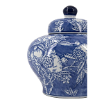 Ваза с крышкой в китайском стиле Гранатовое дерево Blooming Pomegranate варинант исполнения - 11 | Loft Concept в Рязани