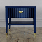 Прикроватная тумбочка с ящиком Elsa Dreams Blue варинант исполнения - 5 | Loft Concept в Рязани