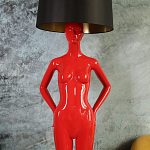 Лампа MANNEQUIN LAMP с абажуром созерцание силуэта варинант исполнения - 6 | Loft Concept в Рязани