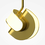 Подвесной светильник в цвете Латунь Levix варинант исполнения - 3 | Loft Concept в Рязани