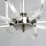 Люстра с 8-ю лампами и гранеными стеклянными плафонами Prism Gala варинант исполнения - 11 | Loft Concept в Рязани