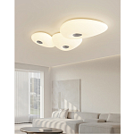 Потолочный светильник с тремя овальными матовыми плафонами TRIDalmen варинант исполнения - 3 | Loft Concept в Рязани