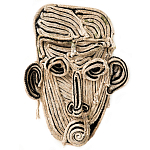 Арт-Объект из нитей Черно-Белый портрет Joana Schneider  варинант исполнения - 4 | Loft Concept в Рязани