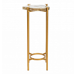 Кофейный стол со столешницей из агата Agate Design Beige варинант исполнения - 1 | Loft Concept в Рязани