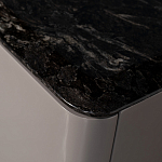 Тумба под телевизор с мраморной столешницей Presentability варинант исполнения - 3 | Loft Concept в Рязани