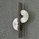 Бра  с фигурным мраморным рассеивателем Spiral of Warm Light варинант исполнения - 2 | Loft Concept в Рязани