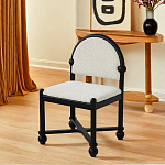 Дизайнерский стул деревянный с полукруглой спинкой Highquality варинант исполнения - 2 | Loft Concept в Рязани