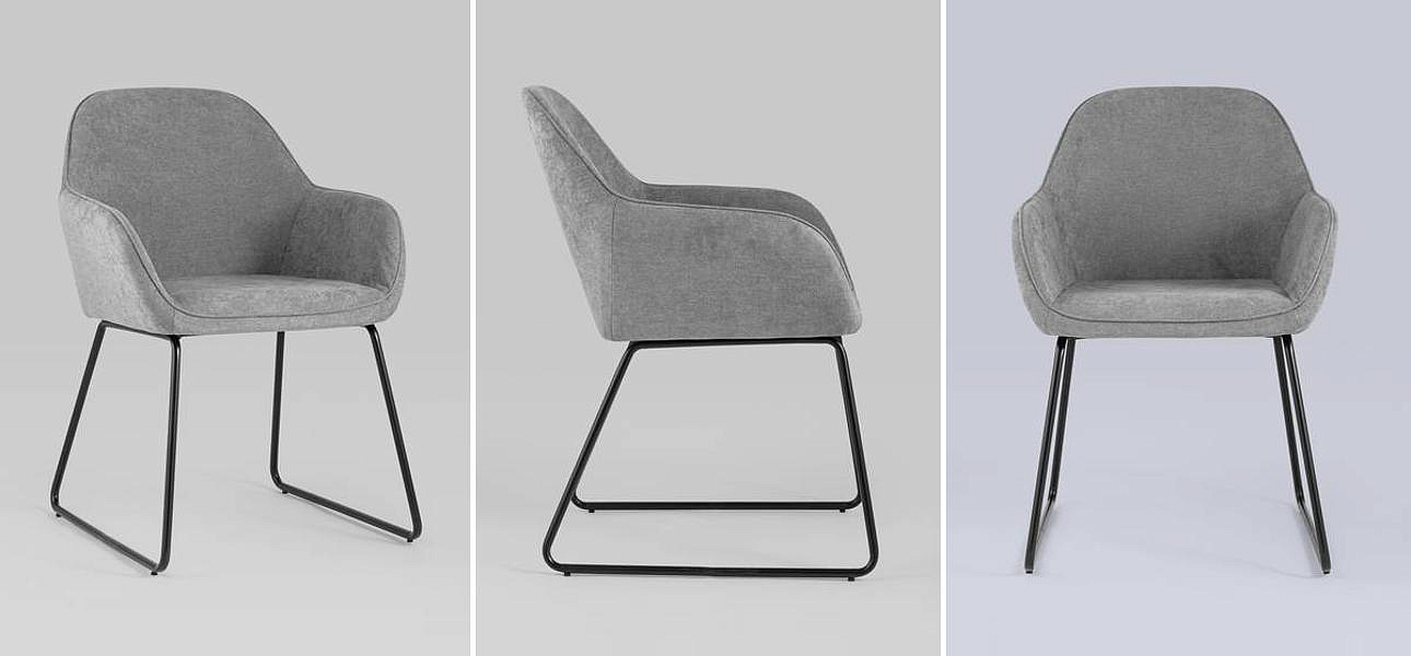 Стул Серый Chuck Chair Стул Серый Chuck Chair - Loft-Concept в Рязани