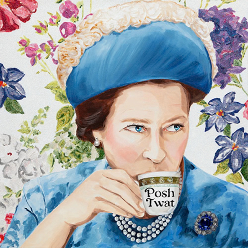 Картина "Posh Twat" Tea Party Мульти Картина "Posh Twat" Tea Party Мульти в Рязани | Loft Concept