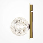 Бра с плафоном из прозрачного стекла с пузырьками воздуха Effervia варинант исполнения - 2 | Loft Concept в Рязани