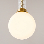 Подвесной светильник со стеклянными вставками Helios варинант исполнения - 5 | Loft Concept в Рязани