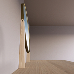 Туалетный Стол с зеркалом Primo Светлый дуб варинант исполнения - 6 | Loft Concept в Рязани