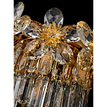 Бра с декоративными элементами в виде крупных хрустальных цветов Palace Gardens варинант исполнения - 3 | Loft Concept в Рязани