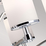 Люстра с белыми стеклянными плафонами в форме цилиндра Feiss варинант исполнения - 8 | Loft Concept в Рязани