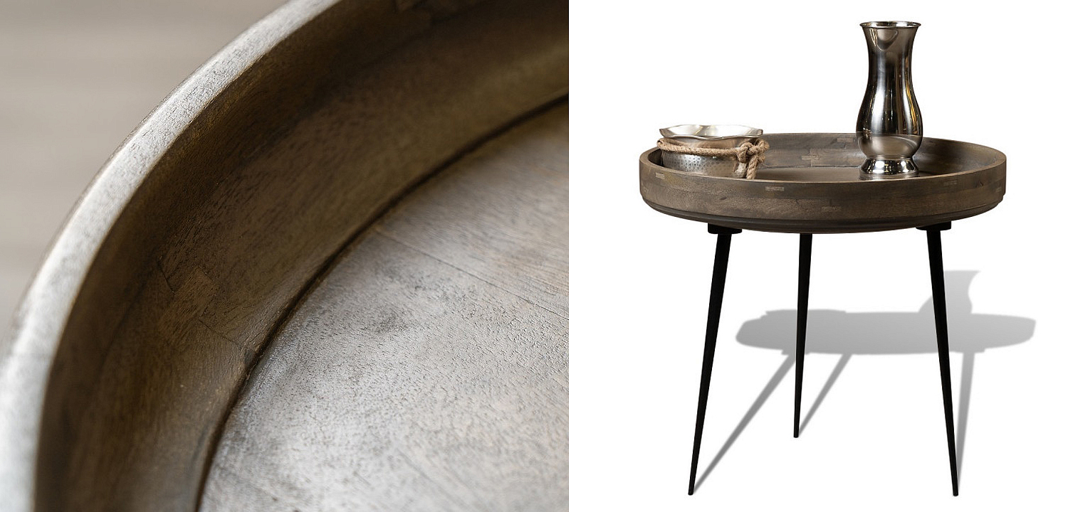 Кофейный стол Davidson Coffee Table platinum 47 Кофейный стол Davidson Coffee Table platinum 47 - Loft-Concept в Рязани