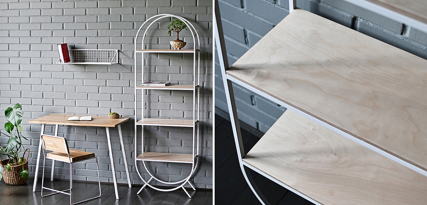 Стеллаж Lugo Industrial Metal Rust Rack Стеллаж Lugo Industrial Metal Rust Rack - Loft-Concept в Рязани