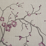 Кресло с изображением сакуры Aubrey Classical Armchair beige flax варинант исполнения - 4 | Loft Concept в Рязани