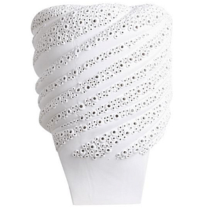 Декоративная ваза Spiral Molecule Lacy Vase
