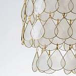 Подвесной светильник с декором из натуральной морской ракушки Iridescent Light варинант исполнения - 9 | Loft Concept в Рязани