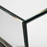 Тумбочка зеркальная с ящиком Mirror Chrome Cabinet варинант исполнения - 3 | Loft Concept в Рязани