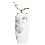 Декоративная ваза белая Serengeti варинант исполнения - 2 | Loft Concept в Рязани