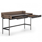 Письменный стол прямоугольный с 2-мя выдвижными ящиками Bristol варинант исполнения - 1 | Loft Concept в Рязани