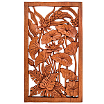 Панно из дерева Flower Panel With Trees варинант исполнения - 1 | Loft Concept в Рязани